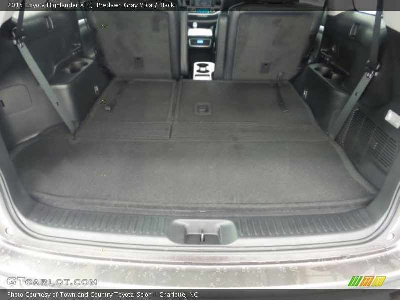 Predawn Gray Mica / Black 2015 Toyota Highlander XLE