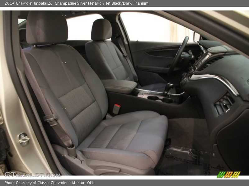 Champagne Silver Metallic / Jet Black/Dark Titanium 2014 Chevrolet Impala LS