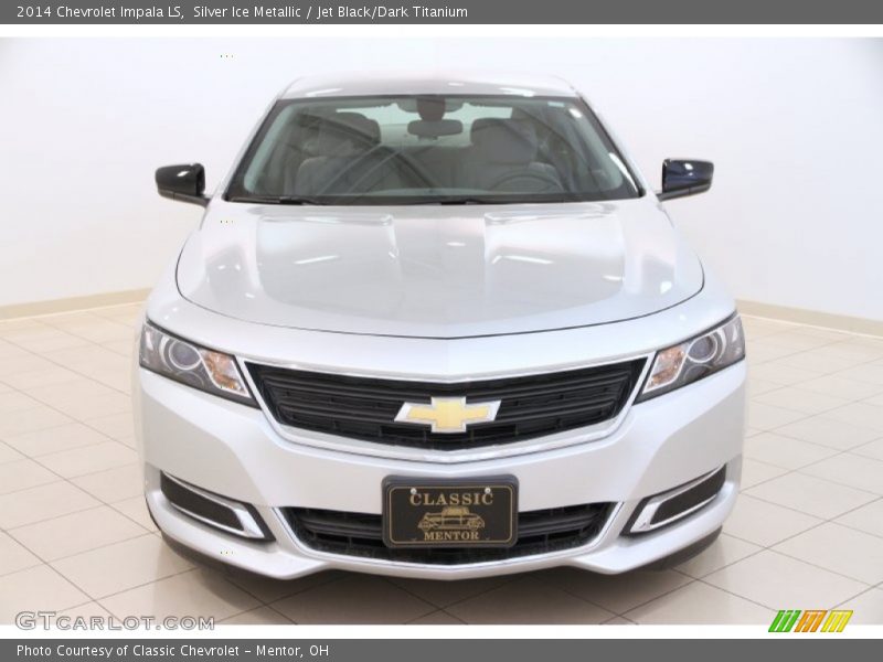Silver Ice Metallic / Jet Black/Dark Titanium 2014 Chevrolet Impala LS