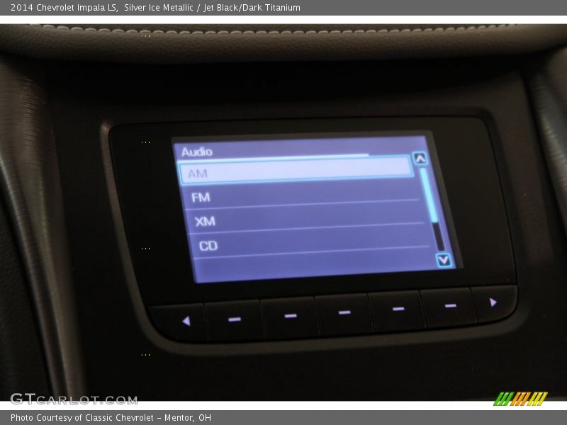 Silver Ice Metallic / Jet Black/Dark Titanium 2014 Chevrolet Impala LS