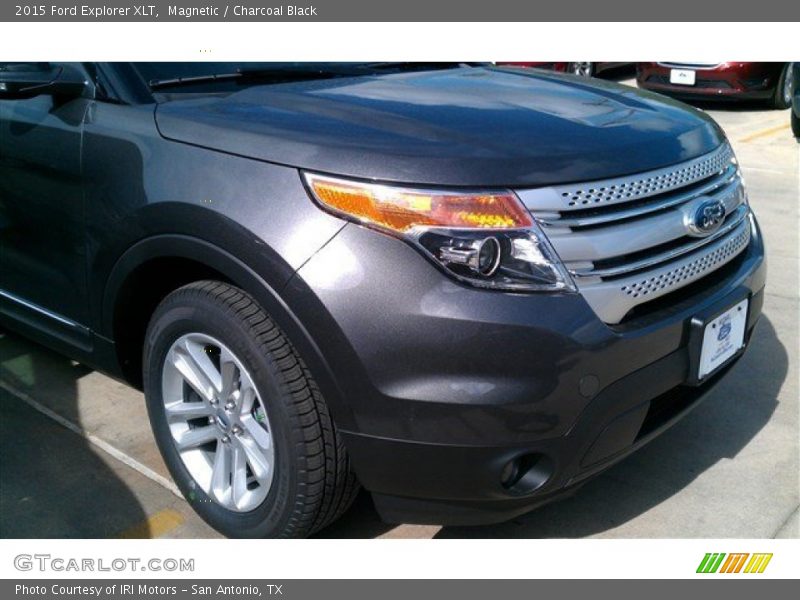 Magnetic / Charcoal Black 2015 Ford Explorer XLT