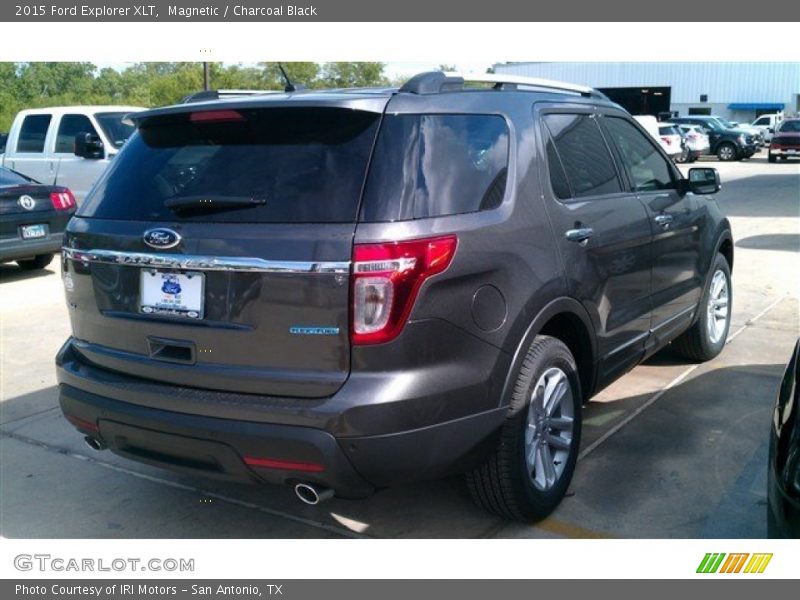 Magnetic / Charcoal Black 2015 Ford Explorer XLT
