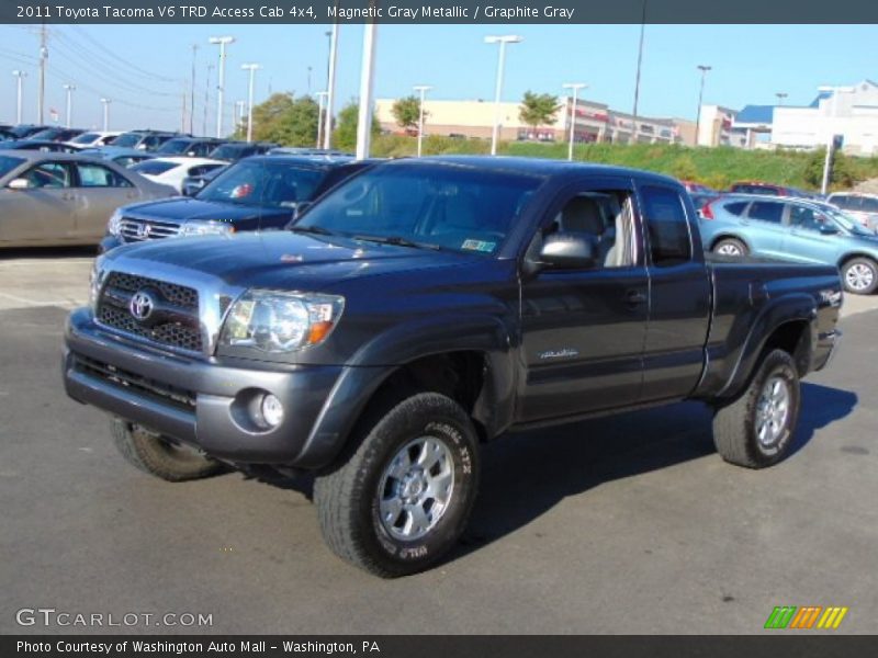 Magnetic Gray Metallic / Graphite Gray 2011 Toyota Tacoma V6 TRD Access Cab 4x4