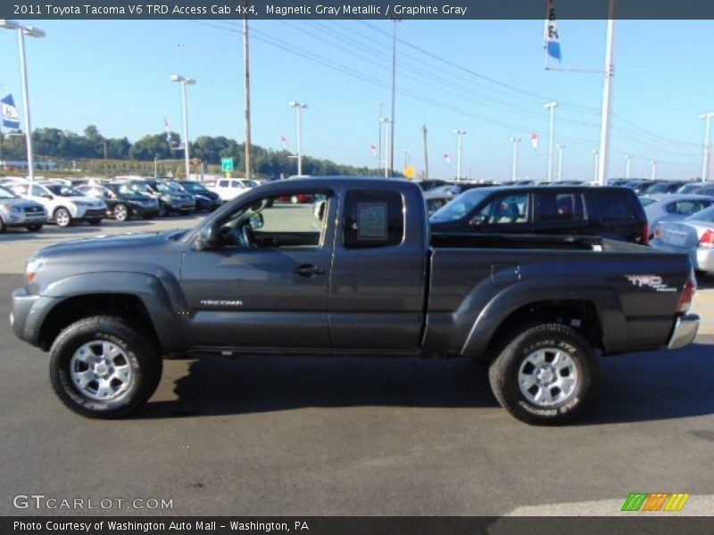 Magnetic Gray Metallic / Graphite Gray 2011 Toyota Tacoma V6 TRD Access Cab 4x4