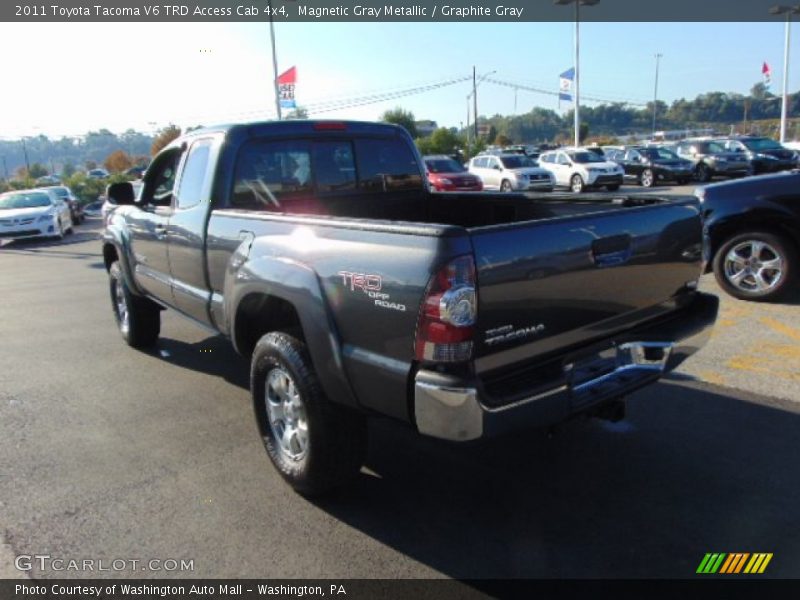 Magnetic Gray Metallic / Graphite Gray 2011 Toyota Tacoma V6 TRD Access Cab 4x4