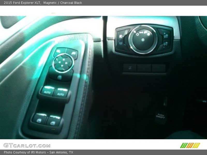 Magnetic / Charcoal Black 2015 Ford Explorer XLT