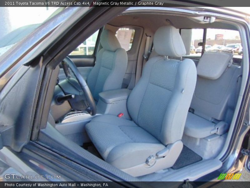 Magnetic Gray Metallic / Graphite Gray 2011 Toyota Tacoma V6 TRD Access Cab 4x4