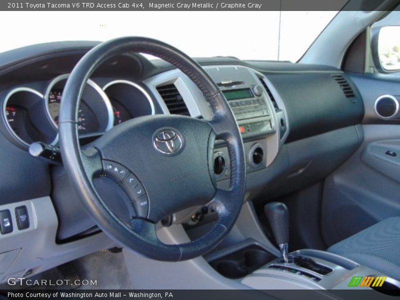 Magnetic Gray Metallic / Graphite Gray 2011 Toyota Tacoma V6 TRD Access Cab 4x4
