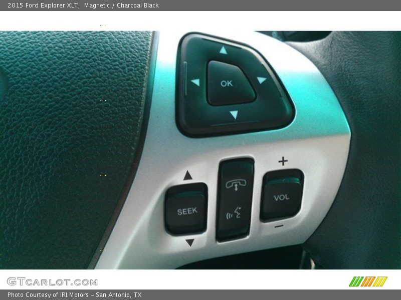 Magnetic / Charcoal Black 2015 Ford Explorer XLT