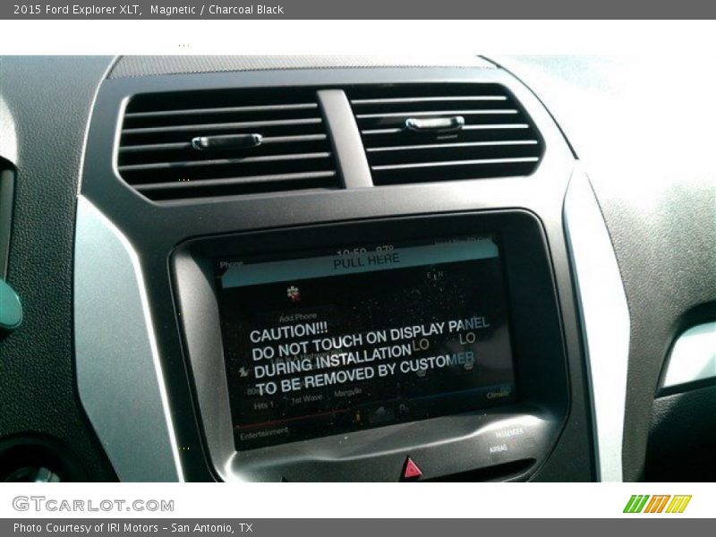 Magnetic / Charcoal Black 2015 Ford Explorer XLT