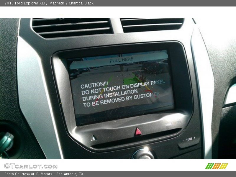 Magnetic / Charcoal Black 2015 Ford Explorer XLT