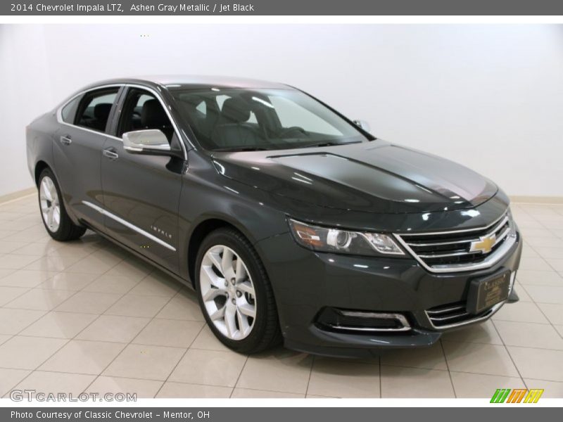 Ashen Gray Metallic / Jet Black 2014 Chevrolet Impala LTZ