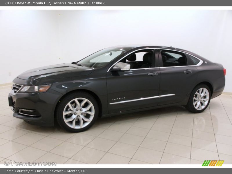 Ashen Gray Metallic / Jet Black 2014 Chevrolet Impala LTZ