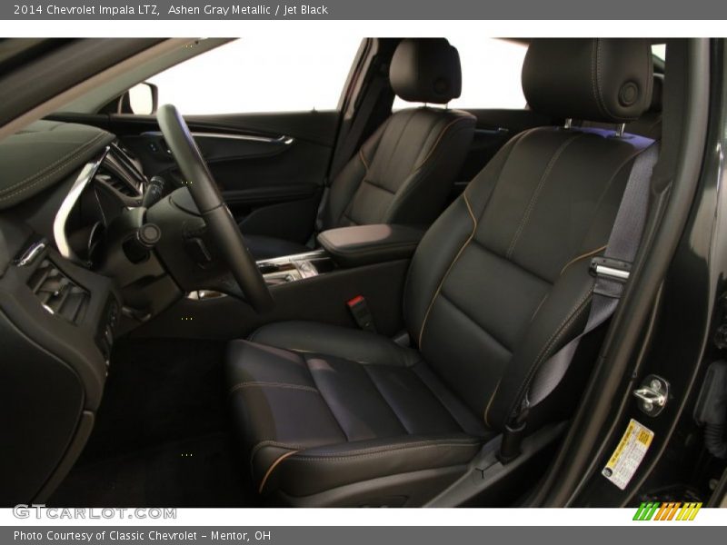 Ashen Gray Metallic / Jet Black 2014 Chevrolet Impala LTZ