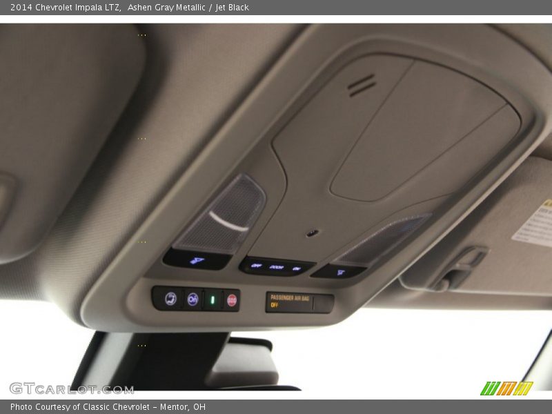 Ashen Gray Metallic / Jet Black 2014 Chevrolet Impala LTZ