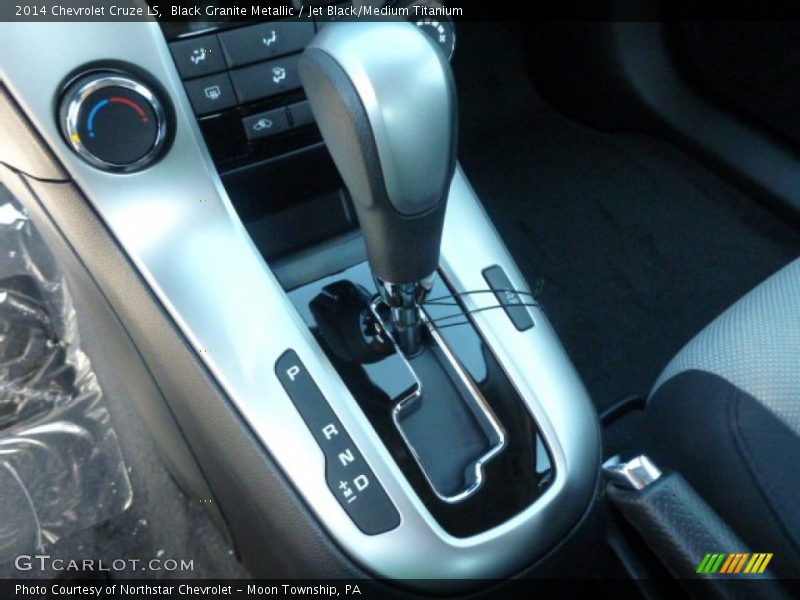 Black Granite Metallic / Jet Black/Medium Titanium 2014 Chevrolet Cruze LS
