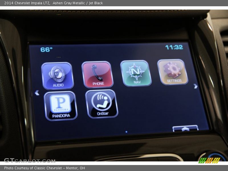 Ashen Gray Metallic / Jet Black 2014 Chevrolet Impala LTZ