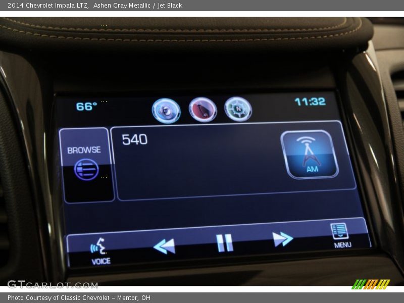 Ashen Gray Metallic / Jet Black 2014 Chevrolet Impala LTZ