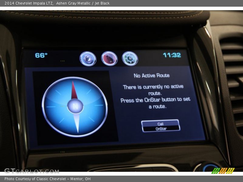 Ashen Gray Metallic / Jet Black 2014 Chevrolet Impala LTZ