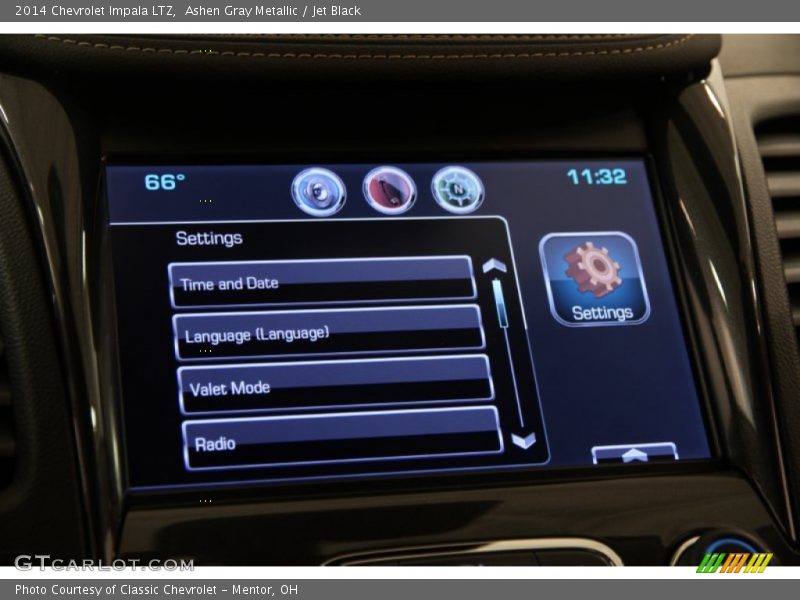 Ashen Gray Metallic / Jet Black 2014 Chevrolet Impala LTZ