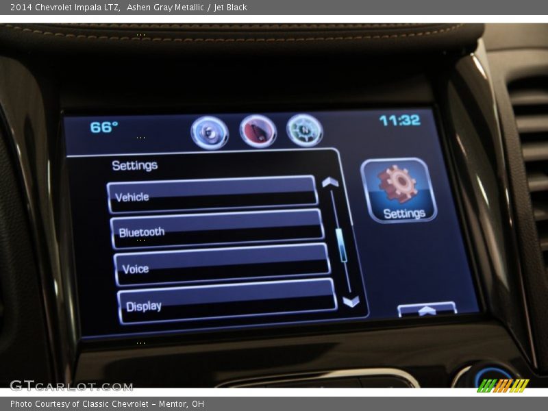 Ashen Gray Metallic / Jet Black 2014 Chevrolet Impala LTZ