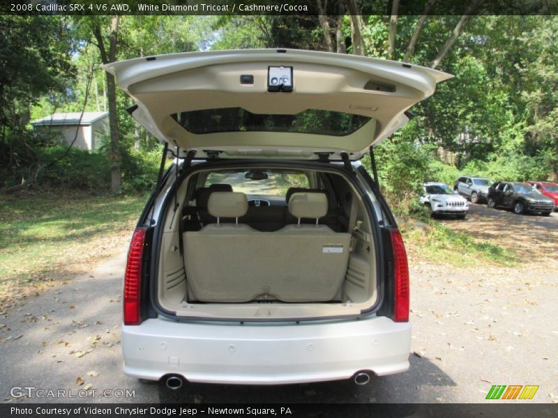 White Diamond Tricoat / Cashmere/Cocoa 2008 Cadillac SRX 4 V6 AWD