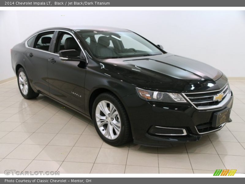 Black / Jet Black/Dark Titanium 2014 Chevrolet Impala LT