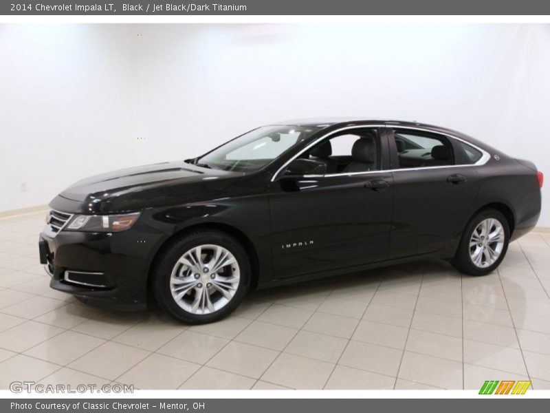 Black / Jet Black/Dark Titanium 2014 Chevrolet Impala LT