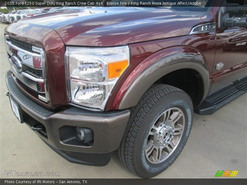 Bronze Fire / King Ranch Mesa Antique Affect/Adobe 2015 Ford F250 Super Duty King Ranch Crew Cab 4x4