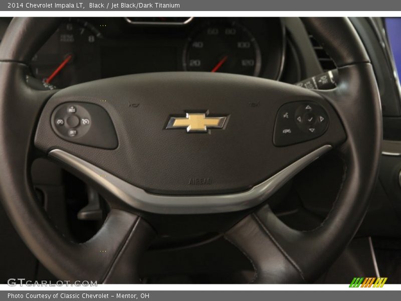Black / Jet Black/Dark Titanium 2014 Chevrolet Impala LT