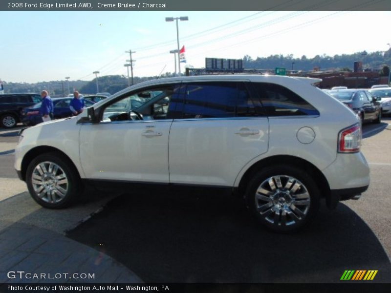 Creme Brulee / Charcoal 2008 Ford Edge Limited AWD