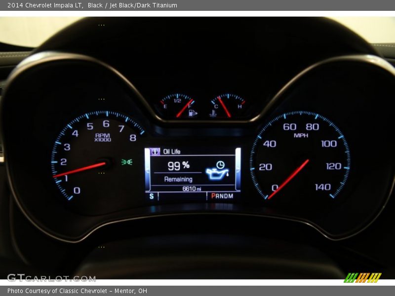 Black / Jet Black/Dark Titanium 2014 Chevrolet Impala LT