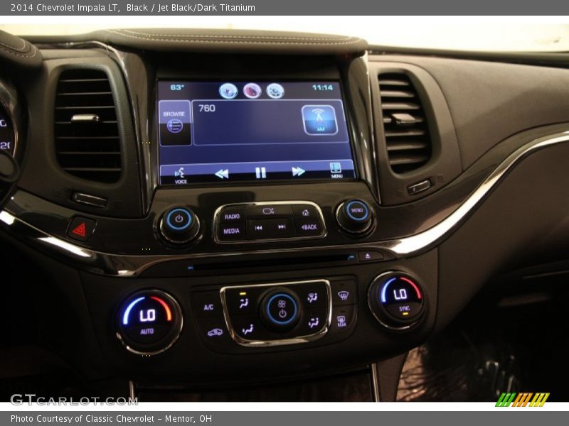Black / Jet Black/Dark Titanium 2014 Chevrolet Impala LT