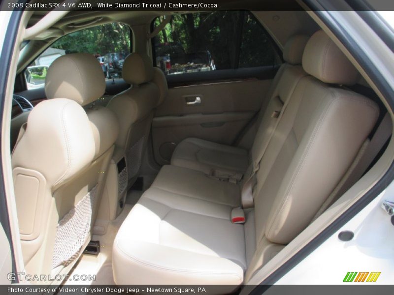 White Diamond Tricoat / Cashmere/Cocoa 2008 Cadillac SRX 4 V6 AWD