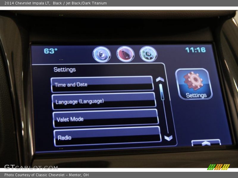 Black / Jet Black/Dark Titanium 2014 Chevrolet Impala LT