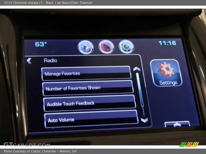 Black / Jet Black/Dark Titanium 2014 Chevrolet Impala LT