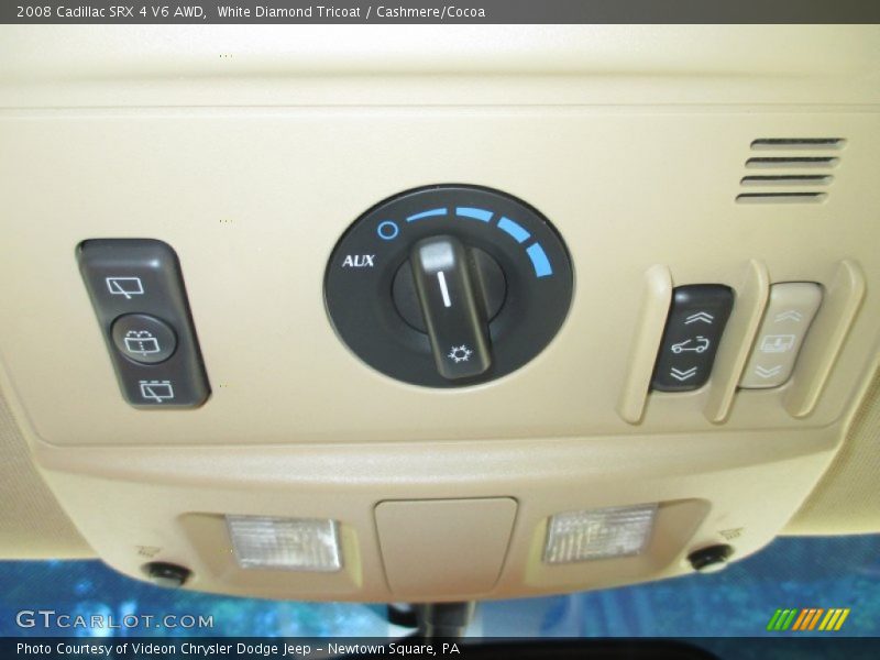 White Diamond Tricoat / Cashmere/Cocoa 2008 Cadillac SRX 4 V6 AWD