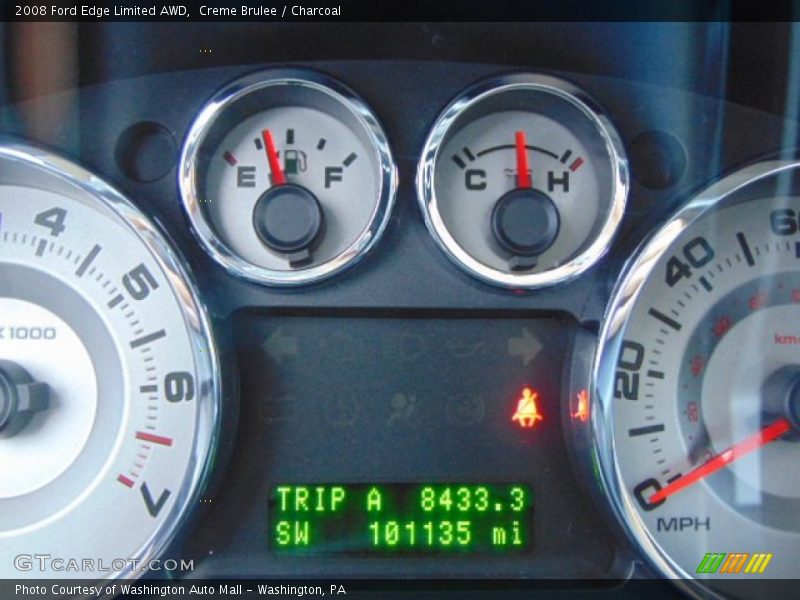 Creme Brulee / Charcoal 2008 Ford Edge Limited AWD