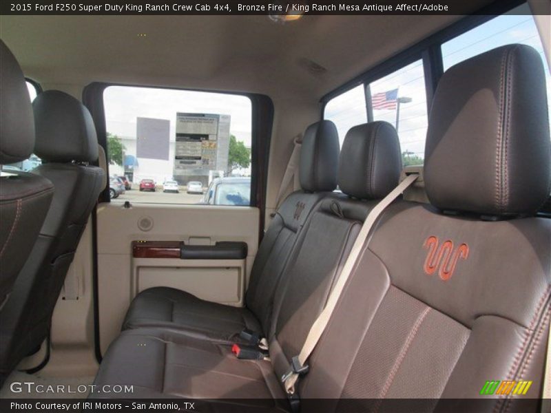 Bronze Fire / King Ranch Mesa Antique Affect/Adobe 2015 Ford F250 Super Duty King Ranch Crew Cab 4x4