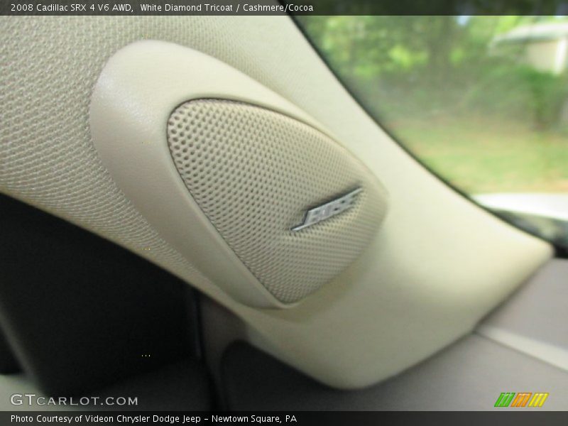 White Diamond Tricoat / Cashmere/Cocoa 2008 Cadillac SRX 4 V6 AWD