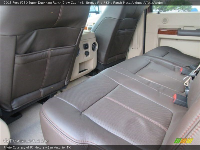 Bronze Fire / King Ranch Mesa Antique Affect/Adobe 2015 Ford F250 Super Duty King Ranch Crew Cab 4x4