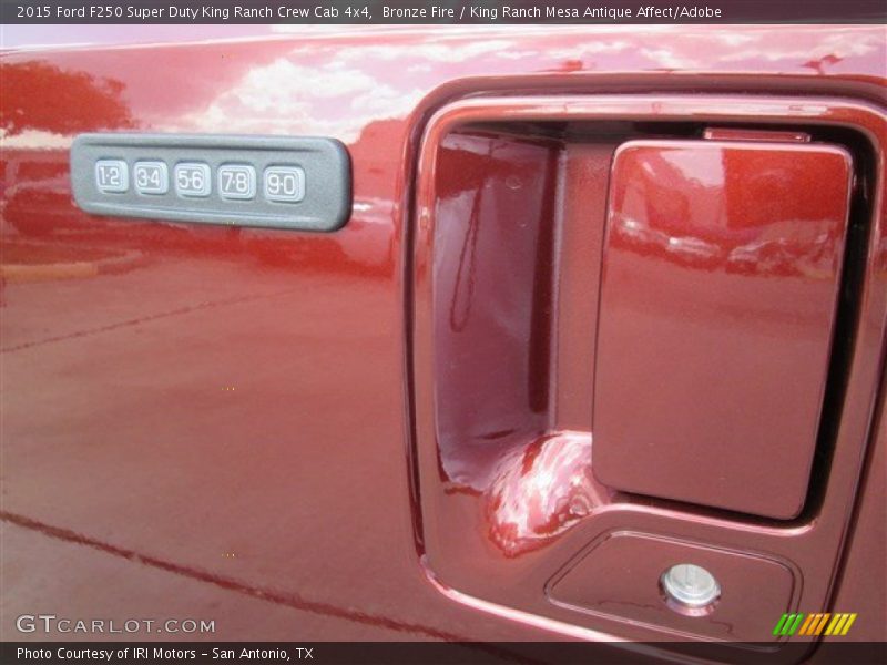 Bronze Fire / King Ranch Mesa Antique Affect/Adobe 2015 Ford F250 Super Duty King Ranch Crew Cab 4x4