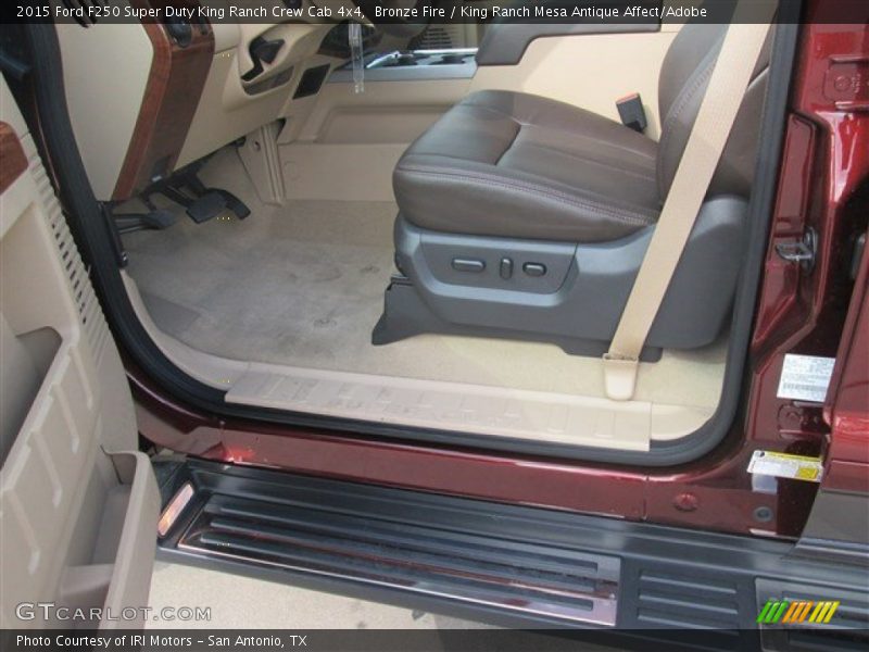 Bronze Fire / King Ranch Mesa Antique Affect/Adobe 2015 Ford F250 Super Duty King Ranch Crew Cab 4x4