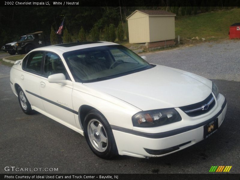 White / Neutral 2002 Chevrolet Impala LS