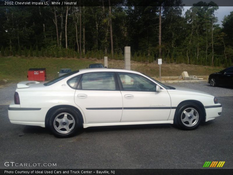 White / Neutral 2002 Chevrolet Impala LS