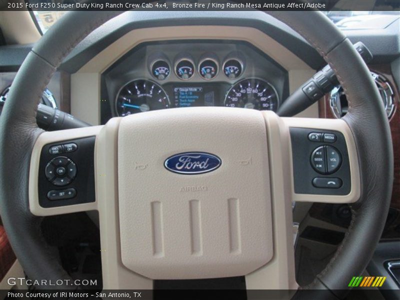 Bronze Fire / King Ranch Mesa Antique Affect/Adobe 2015 Ford F250 Super Duty King Ranch Crew Cab 4x4