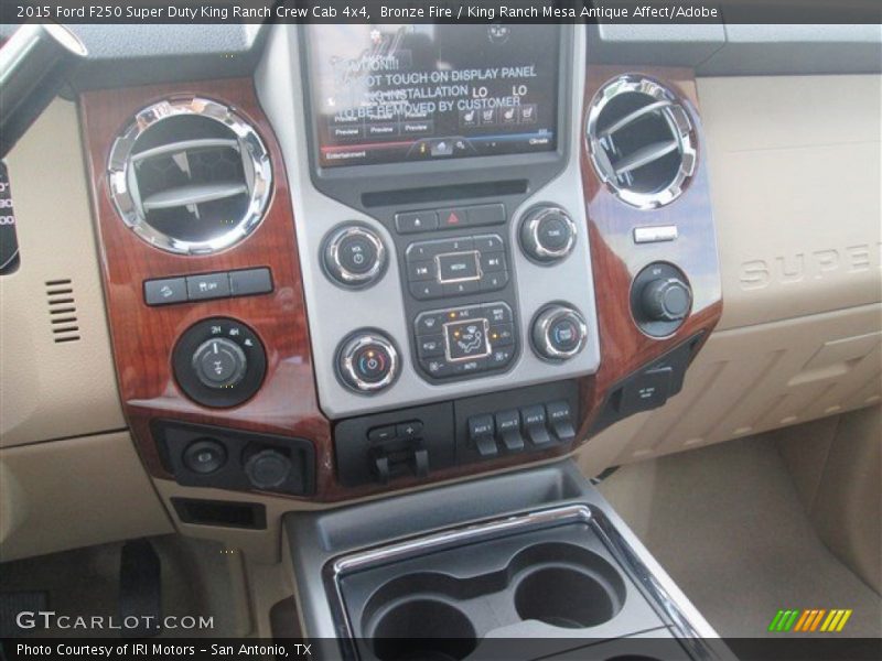 Bronze Fire / King Ranch Mesa Antique Affect/Adobe 2015 Ford F250 Super Duty King Ranch Crew Cab 4x4