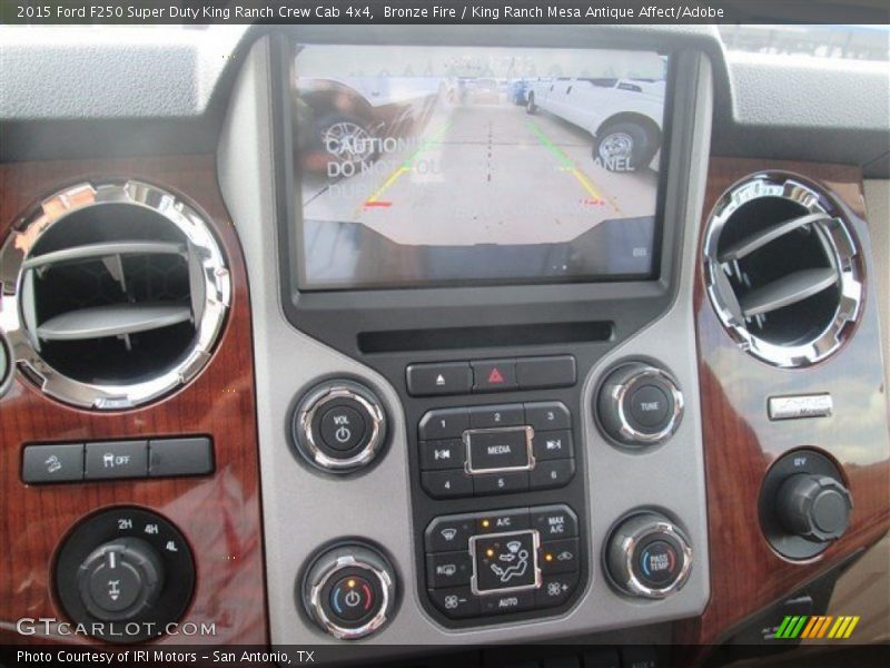 Bronze Fire / King Ranch Mesa Antique Affect/Adobe 2015 Ford F250 Super Duty King Ranch Crew Cab 4x4