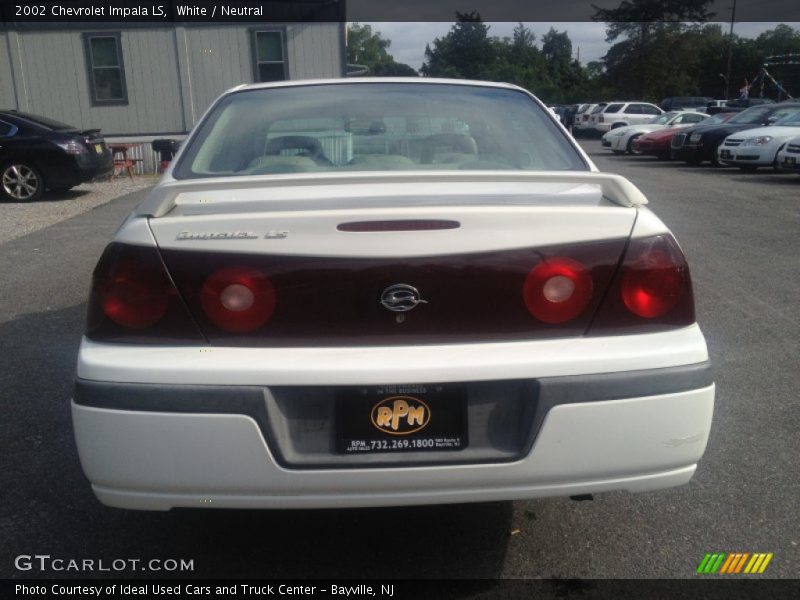 White / Neutral 2002 Chevrolet Impala LS