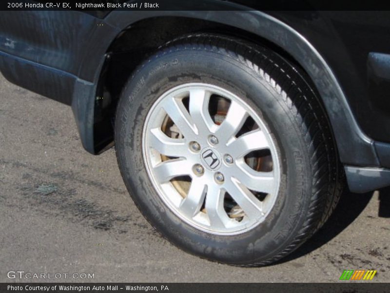 Nighthawk Black Pearl / Black 2006 Honda CR-V EX